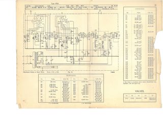 Philips 470A schematic circuit diagram