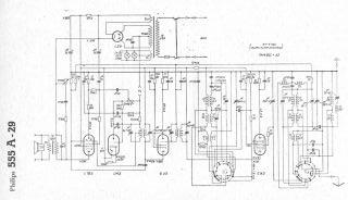 Philips 29 schematic circuit diagram