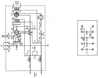 Philips 2523 schematic circuit diagram
