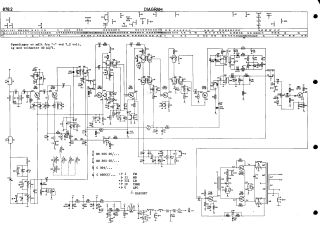 Philips 22RN461 schematic circuit diagram