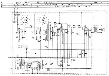 Philips 101HU schematic circuit diagram