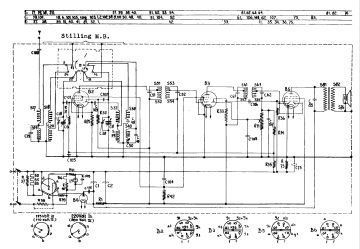 Philips 203U schematic circuit diagram