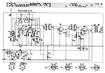 Philips 204U schematic circuit diagram