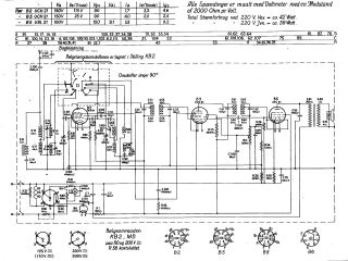 Philips 205U schematic circuit diagram