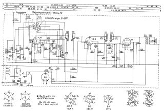 Philips 260U schematic circuit diagram