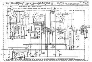 Philips 424U schematic circuit diagram