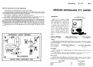 Philips 2110 schematic circuit diagram
