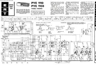 Pye 1110 schematic circuit diagram
