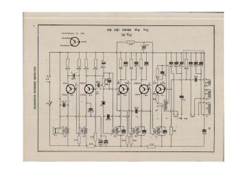 Pye 150BQ schematic circuit diagram