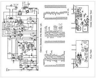 Pye 15A schematic circuit diagram