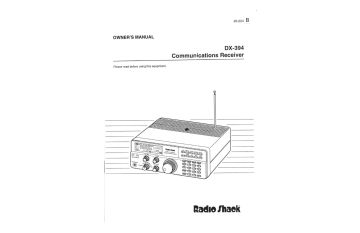 RadioShack-394-1995.NoCCT.OwnersManual.Receiver preview