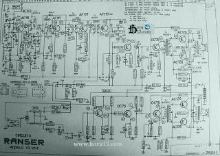 Ranser CE411T schematic circuit diagram