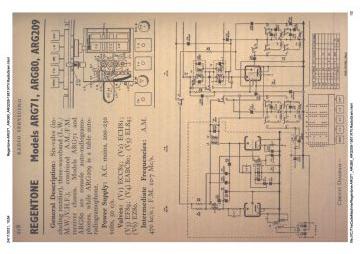 Argosy G100 schematic circuit diagram