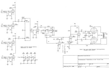 RickenbacKer Supersonic schematic circuit diagram