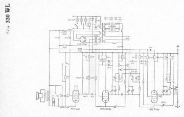 SABA 330WL schematic circuit diagram