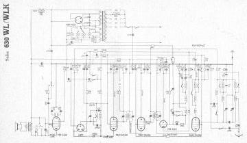 SABA 630WL schematic circuit diagram
