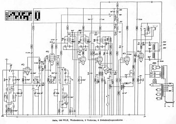 SABA 680WLK schematic circuit diagram