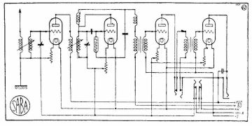 SABA Hann schematic circuit diagram