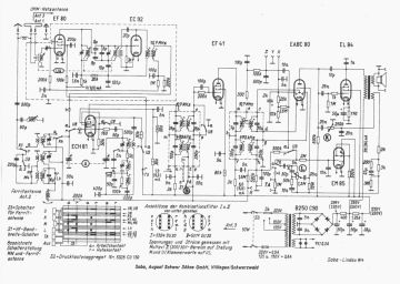 SABA Lindau schematic circuit diagram