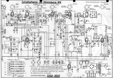 SABA Merseburg schematic circuit diagram