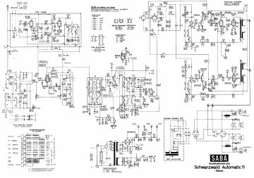 SABA Automatic schematic circuit diagram