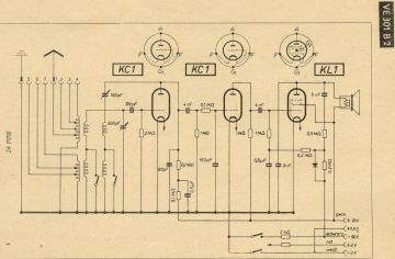 SABA VE301B2 schematic circuit diagram