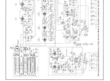 Capehart 661P schematic circuit diagram