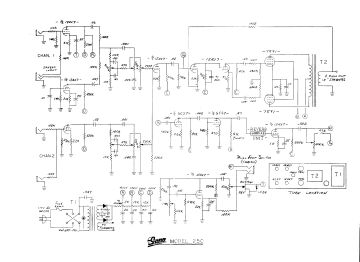 Sano 250R schematic circuit diagram