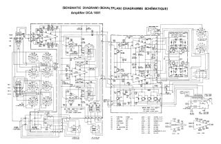 Sanyo DCA1001 schematic circuit diagram