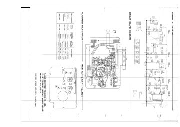 Sanyo RP1250 schematic circuit diagram