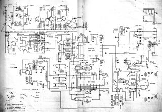 Sanyo VW613 schematic circuit diagram