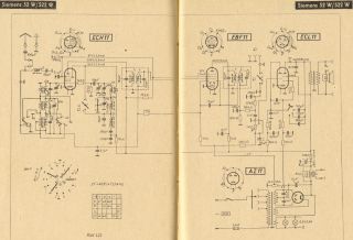 Siemens 522W schematic circuit diagram