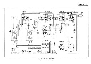 Siemens 630 schematic circuit diagram