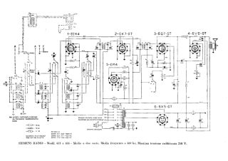 Siemens 631 schematic circuit diagram