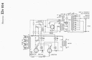 Siemens ELV814 schematic circuit diagram