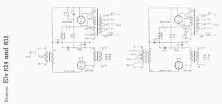 Siemens ELV824 schematic circuit diagram