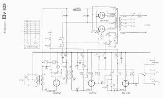 Siemens ELV825 schematic circuit diagram