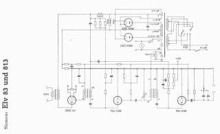 Siemens ELV813 schematic circuit diagram