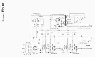 Siemens ELV84 schematic circuit diagram