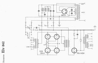 Siemens ELV842 schematic circuit diagram