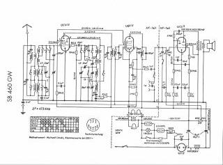 Siemens SB460GW schematic circuit diagram