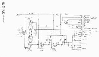 Siemens SV10W schematic circuit diagram