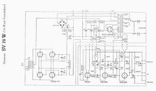 Siemens SV70W schematic circuit diagram