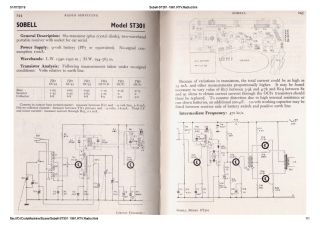 Sobell ST301 schematic circuit diagram
