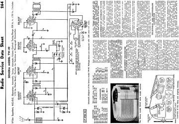 Sonora TW49 schematic circuit diagram