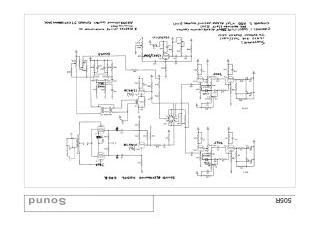 Sound 505R schematic circuit diagram