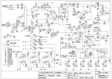 StudioMaster R3C1 schematic circuit diagram