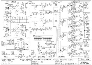 Studiomaster C180 schematic circuit diagram