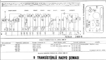 Tesla 2800B schematic circuit diagram