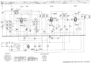 Tesla 307U schematic circuit diagram